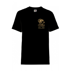 T-Shirt  noir avec logo anniversaire